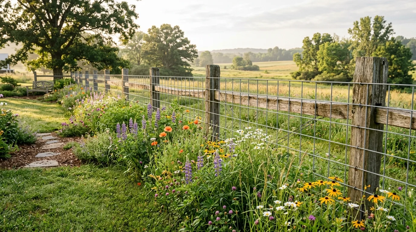 8 Cattle Panel Fence Ideas for a Rustic Touch